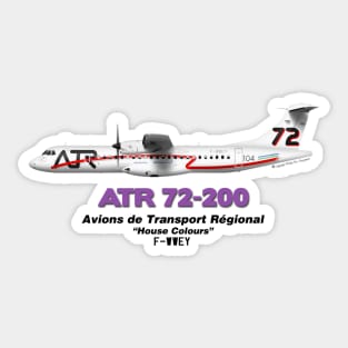 Avions de Transport Régional 72-200 - ATR "House Colours" Sticker